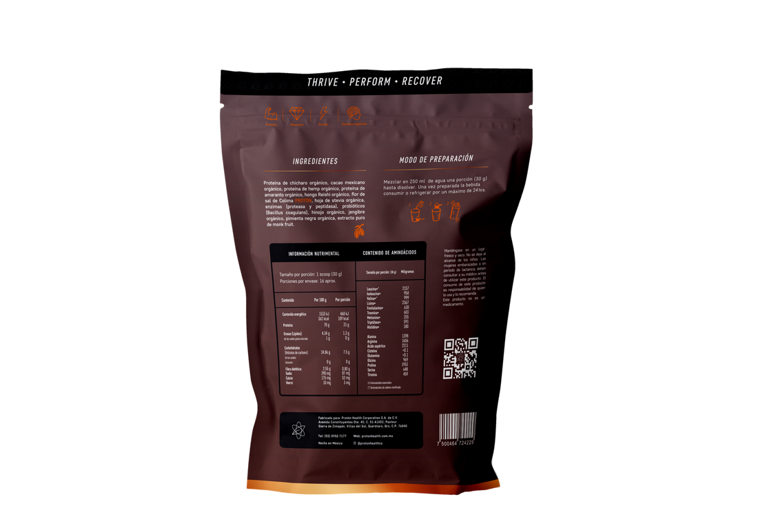 PROTÓN Proteína en polvo sabor cacao