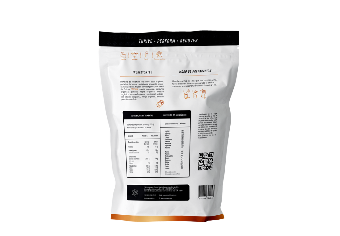 PROTÓN Proteína en polvo sabor natural