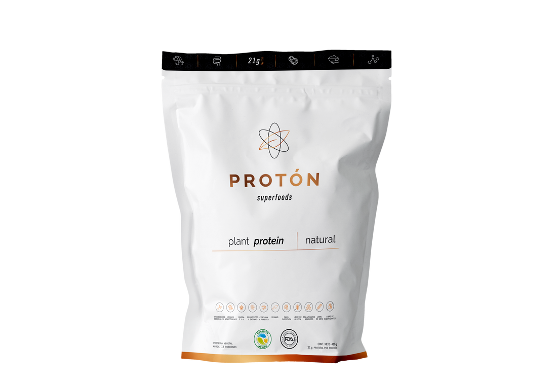 PROTÓN Proteína en polvo sabor natural